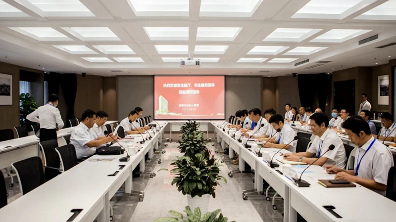山東省住建廳、濟南市住建局領(lǐng)導深入濟南市政設(shè)計集團總部進行調(diào)研